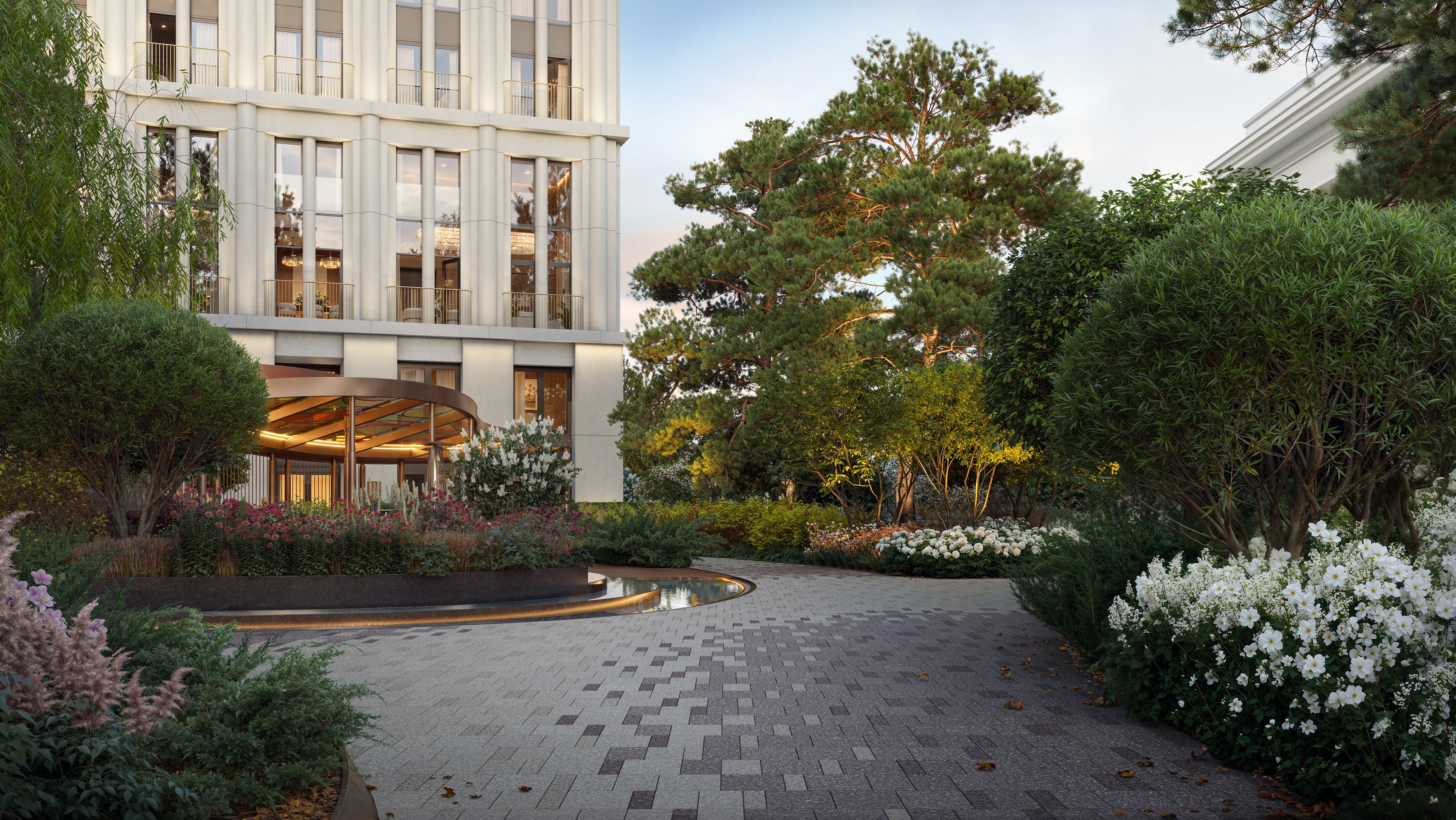 Sminex приступил к оформлению фасадов в элитном клубном квартале на Фрунзенской набережной